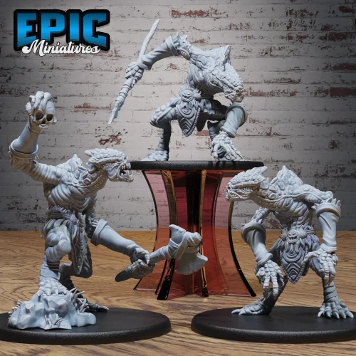 Snake Folk Primitive Set