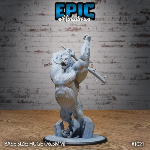 Jungle Kong Attacking - Variation 1