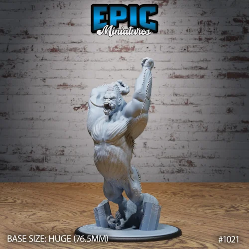 Jungle Kong Attacking - Variation 2