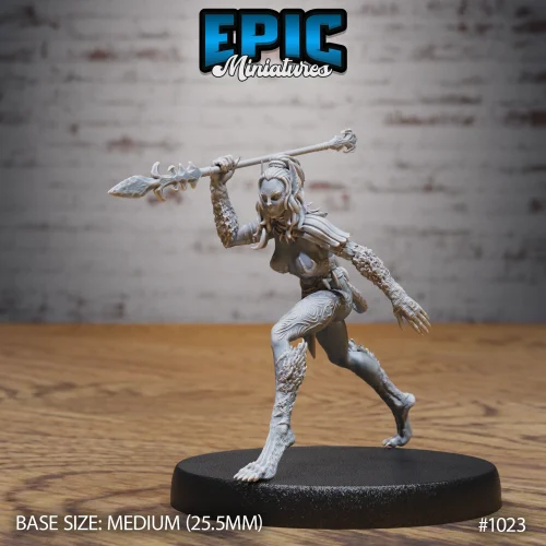 Werejaguar Lady Spear (Medium)