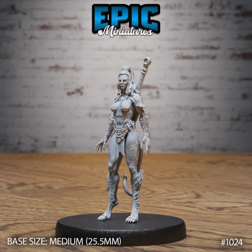 Werejaguar Lady Sword (Medium)