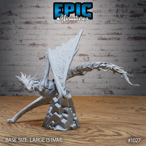 Wood Wyvern Attacking (Large)