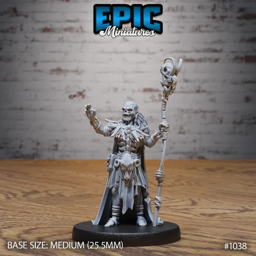 Cannibal Tribe Shaman (Medium)