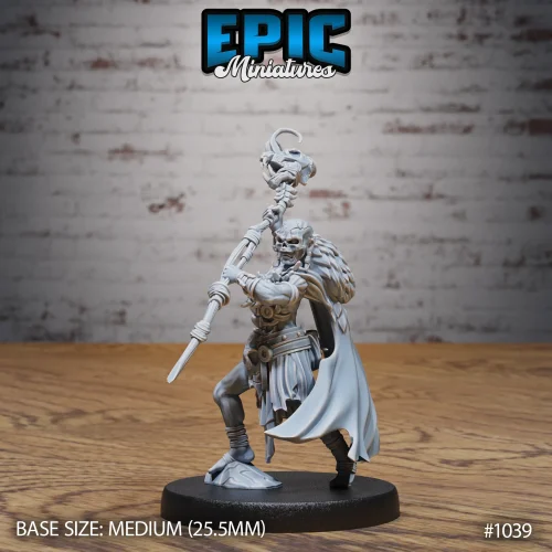 Cannibal Tribe Shaman Attacking (Medium)