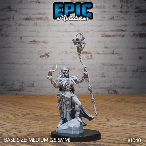 Cannibal Tribe Shaman Magic (Medium)