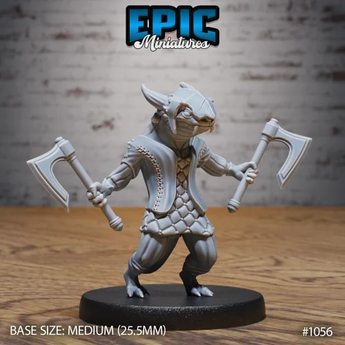 Lizardfolk Warrior (Medium)