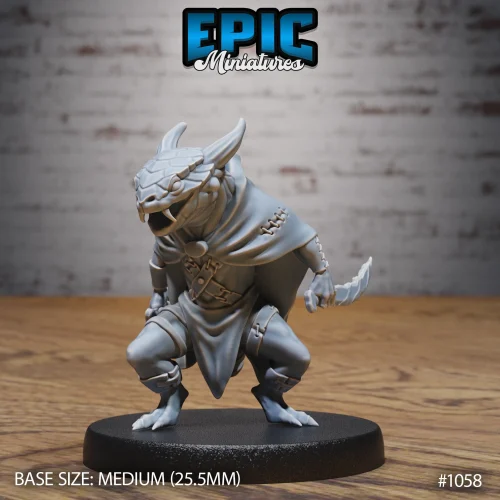 Lizardfolk Rogue (Medium)
