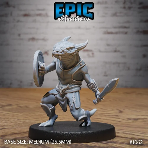 Lizardfolk Shield (Medium)