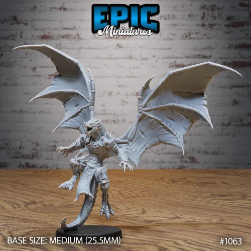 Flying Dragonborn (Medium)