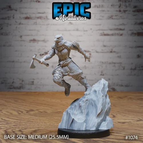 Raven Tribe Hunter Axe (Medium)