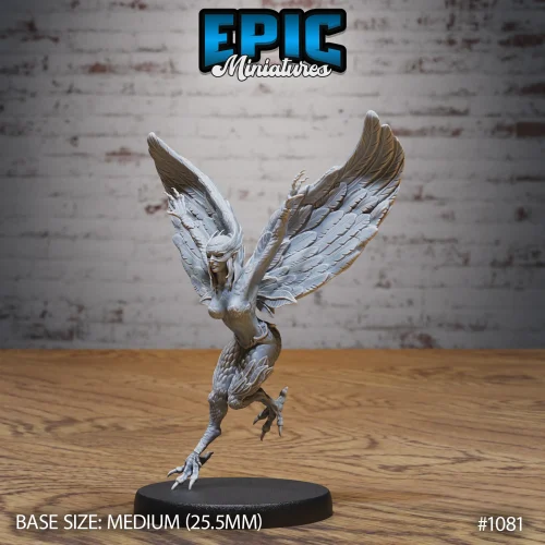 Mountain Harpy Flying (Medium)