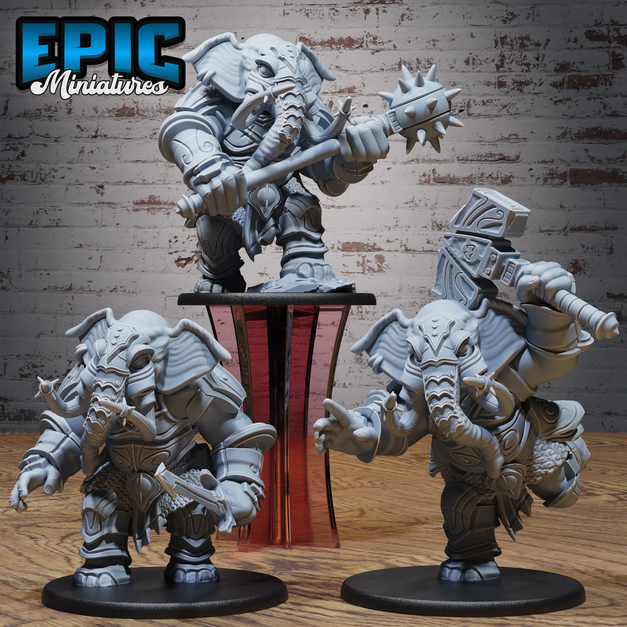 Elephant Folk Paladin Set