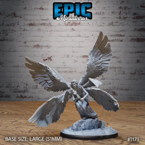 Seraphim Angel Attacking (Large)