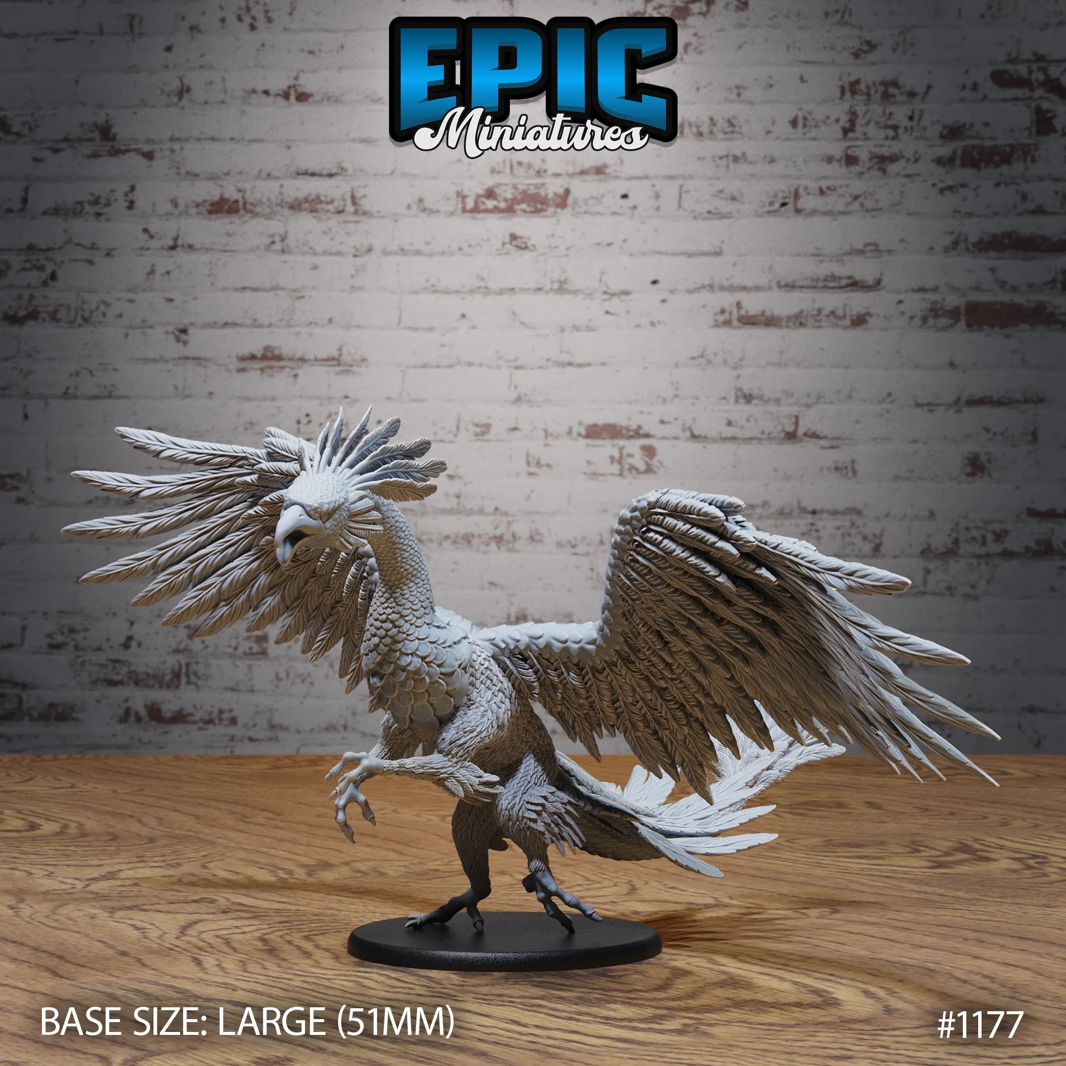 Peacock Griffin Attacking (Large)