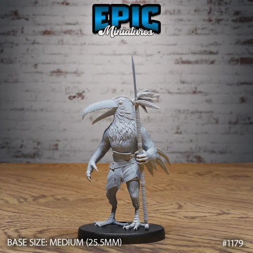 Bird Folk Toucan Warrior (Medium)