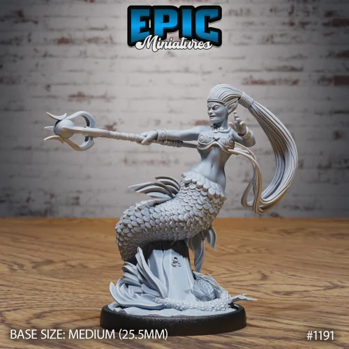 Mermaid Staff (Medium)