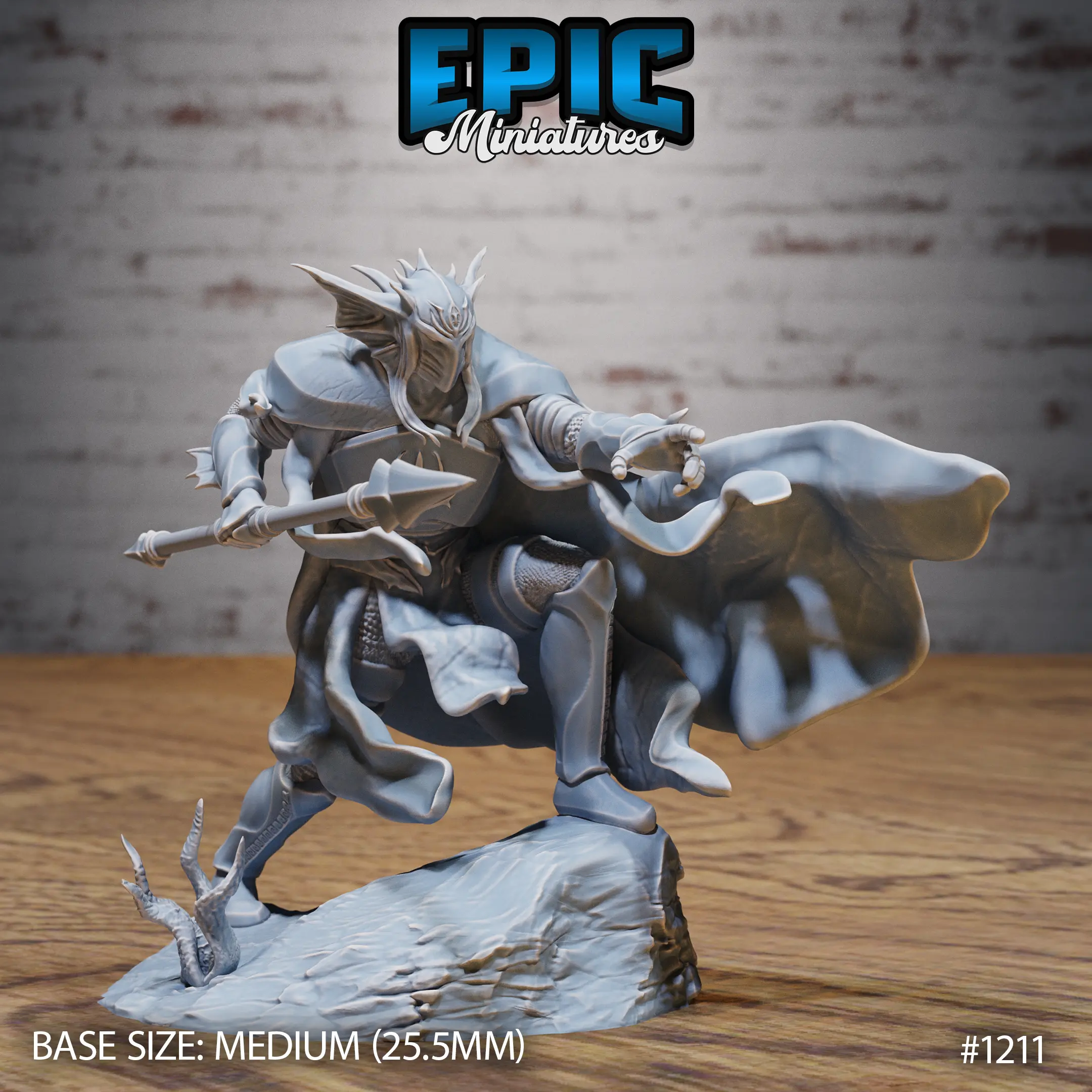 Atlantean Knight Spear (Medium)