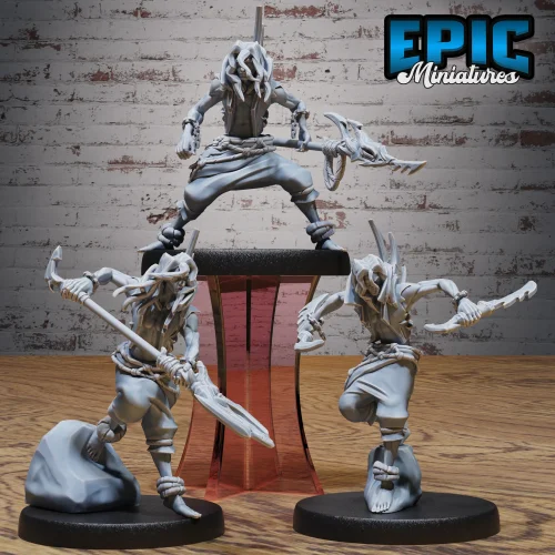 Marine Warrior Spear / Marine Warrior Trident / Marine Warrior Dual Sword Set