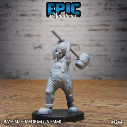 Horror Clown Hammer (Medium)