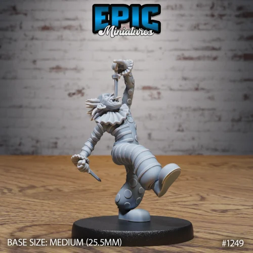 Horror Clown Sword Swallower (Medium)