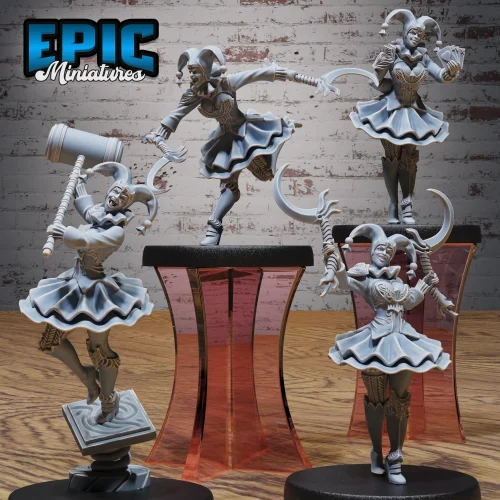 Harlequin Mad Girl Set