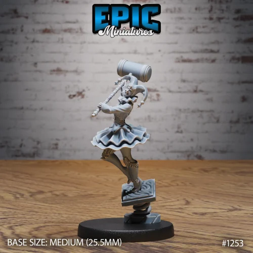 Harlequin Mad Girl Hammer (Medium)