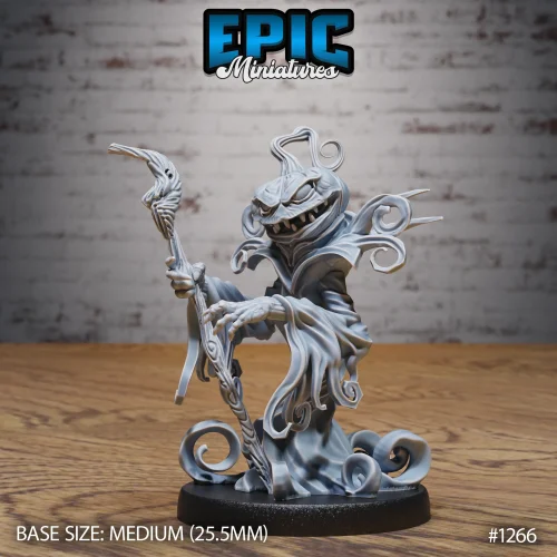 Pumpkin Reaper Staff (Medium)