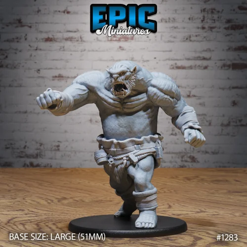 Ogre Punching (Large)