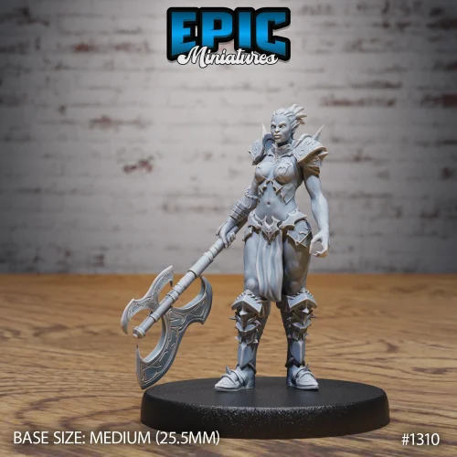 Orc Female Axe (Medium)
