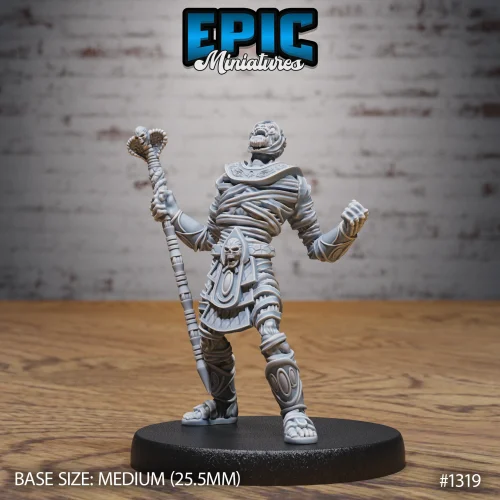 Mummy Mage Angry (Medium)