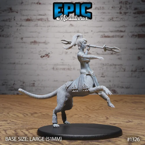 Lamia Quadruped Attacking (Large)