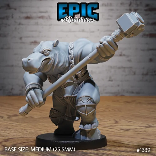 Hippo Warrior Hammer (Medium)