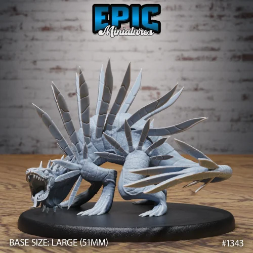 Spiky Lizard Angry (Large)