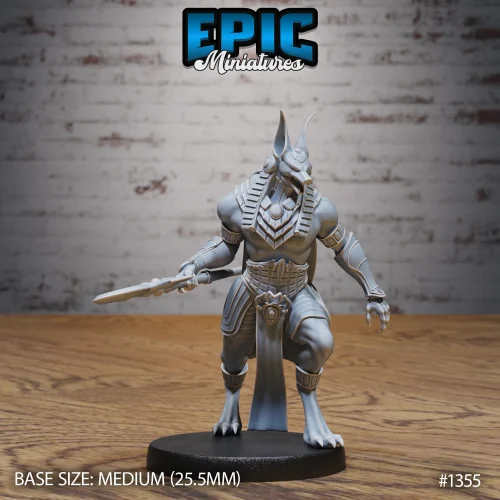 Anubis Avatar Attacking (Medium)