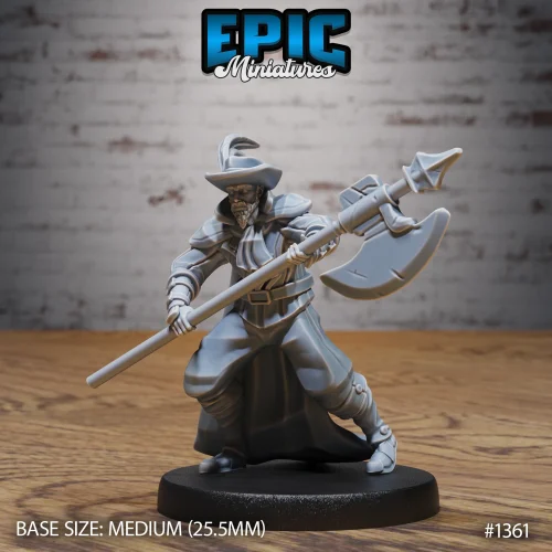 Musketeer Halberd (Medium)