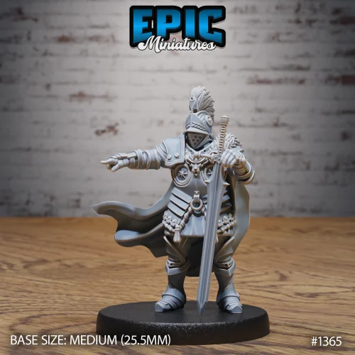 Castle Knight Pointing (Medium)