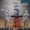 Tavern Waitress Serving / Tavern Waitress Bucket / Tavern Waitress Sitting Set