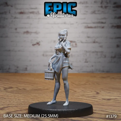 Tavern Waitress Bucket (Medium)