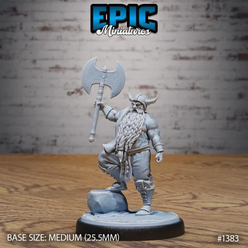 Adventurer Dwarf Victory (Medium)