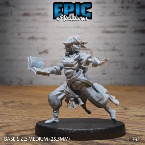 Half Gnome Mage Book (Medium)