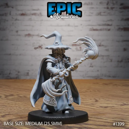Gray Wizard Magic (Medium)