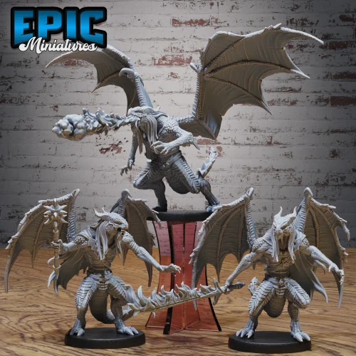 Draconic Demon Red Set