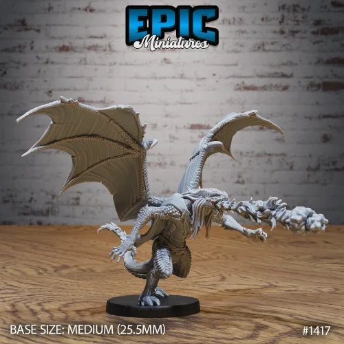 Draconic Demon Red Breath Attack (Medium)