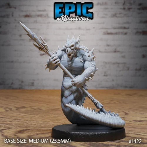 Fire Salamander Spear (Medium)