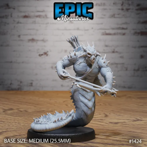 Fire Salamander Archer (Medium)