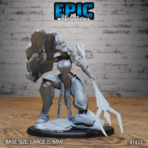 Gaia Shield Maiden Defending (Large)