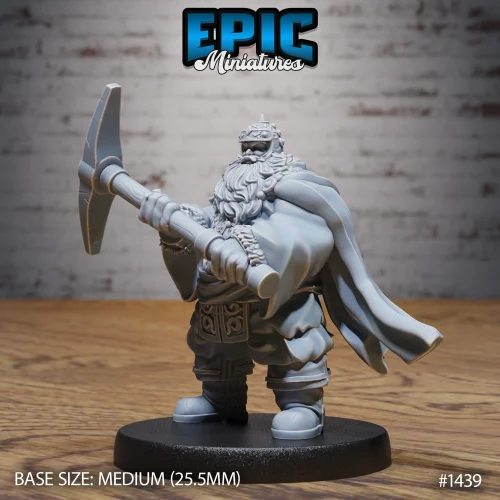 Fire Dwarf Male Miner (Medium)