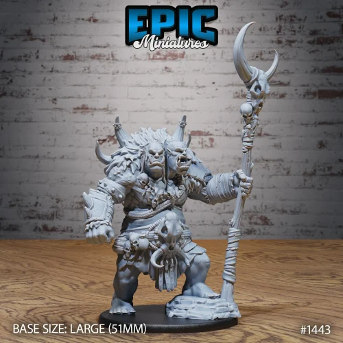 Ettin Tribe Shaman (Large)