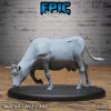 Farm Animal Cow Eating (Large)