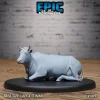 Farm Animal Cow Sitting (Large)